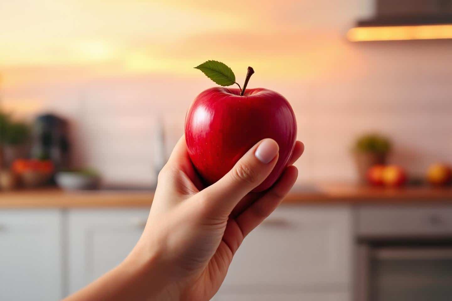 Manger une pomme le soir fait maigrir : Mythe ou vérité scientifique ?