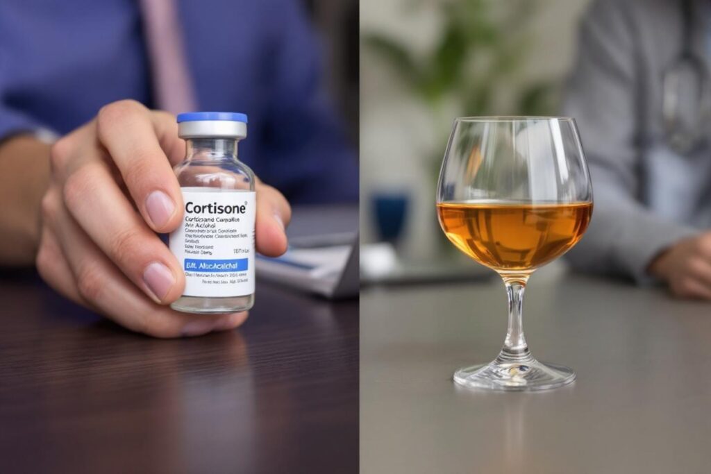Cortisone alcool : Ce que disent les médecins sur cette association à risque
