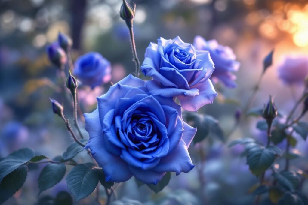 Signification roses bleues : Message émotionnel et interprétation énergétique